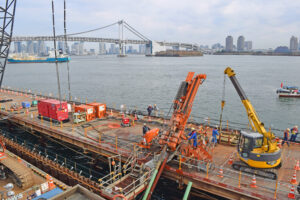 岸壁・護岸補強アンカー工法